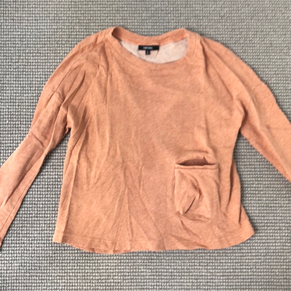 Funktional peach/orange sweatshirt, XS